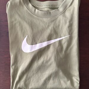 Nike Green Dri Fit Short Sleeve Tee